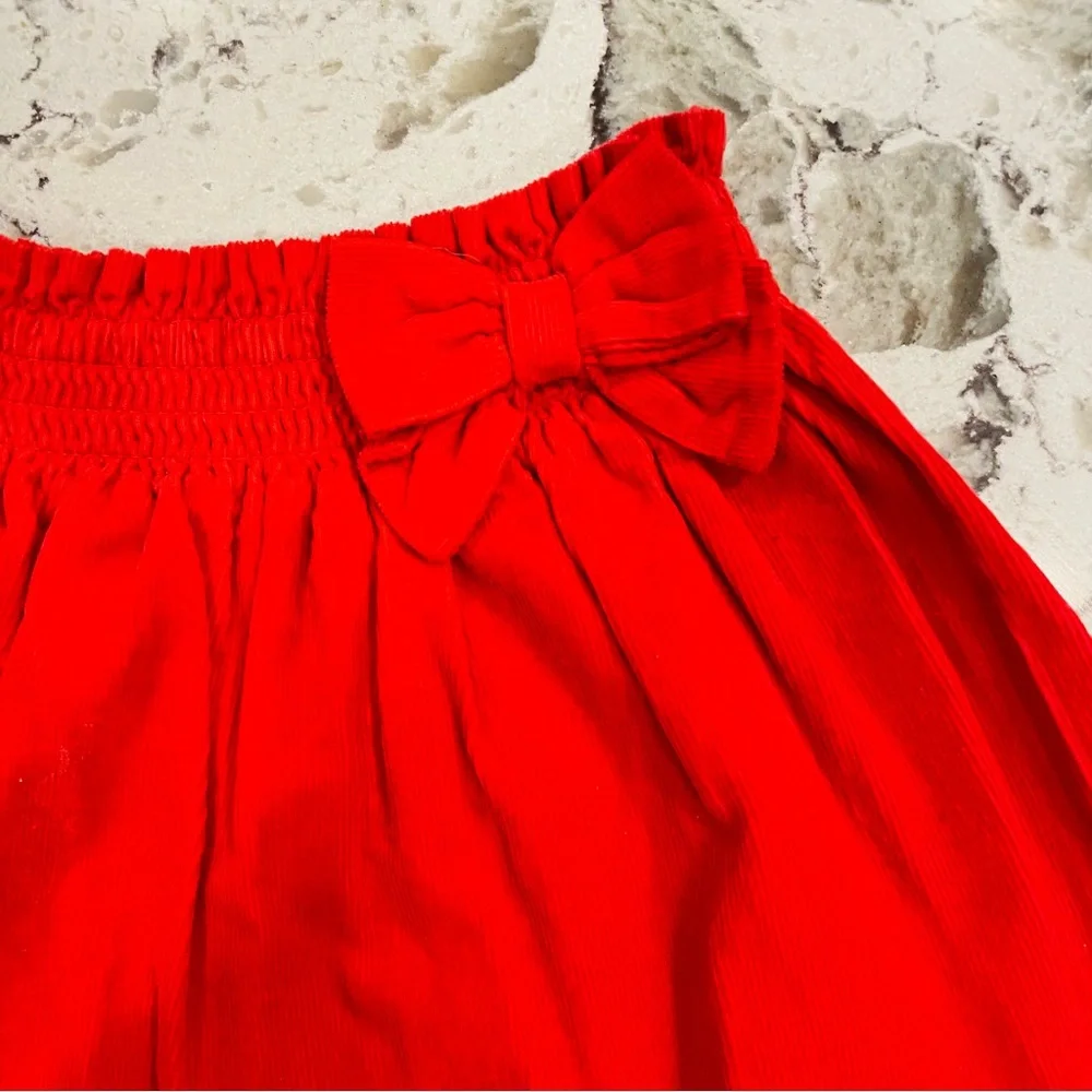 Gymboree Corduroy Red Skirt